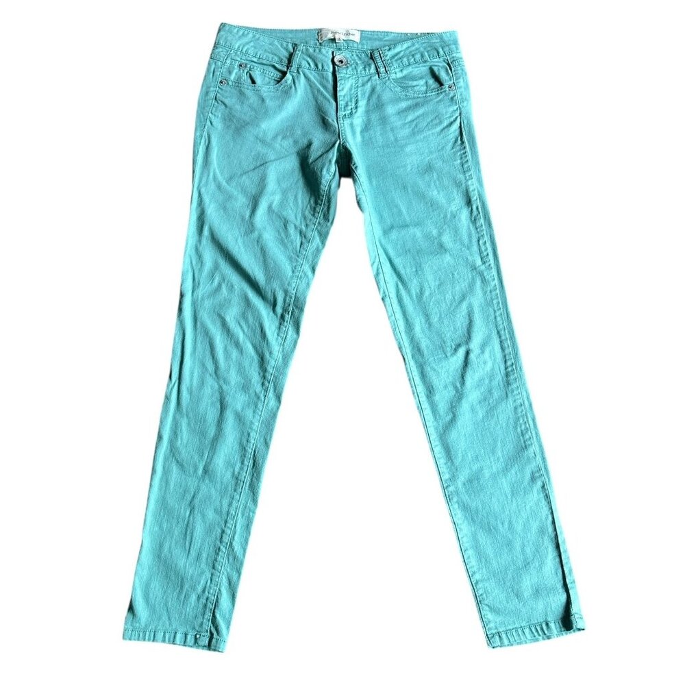 Rewind Teal Skinny Jeans